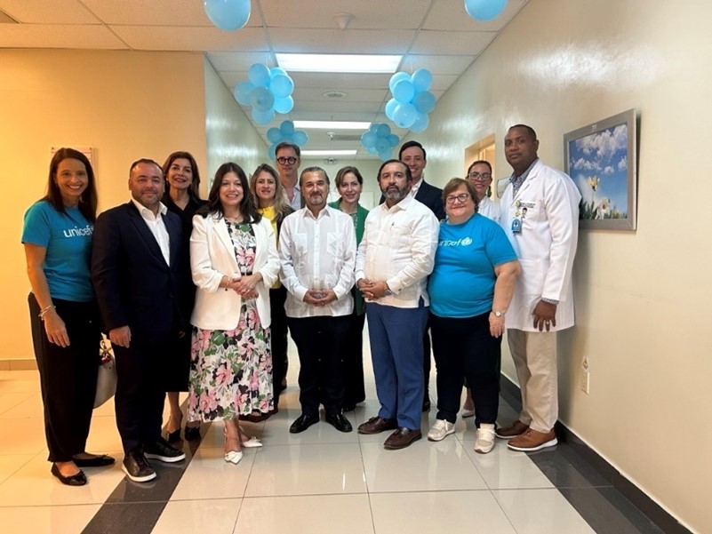 Sarah Aiosa and her team visiting the hospital in the Dominican Republic